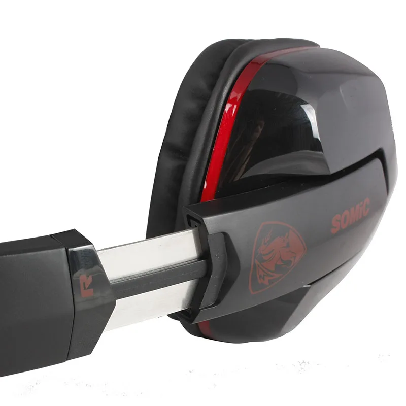 SOMIC G909 7 1 виртуальной шокирующие Игровые наушники с микрофоном USB PC Компьютерная