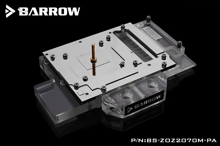 Водяной блок BARROW для ZOTAC RTX2070 8GD6 MINI OC/ RTX2060 AMP / 2060 Super Mini/полное покрытие блока