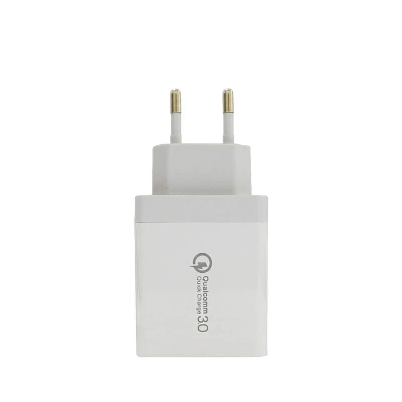 Универсальное быстрое зарядное устройство с 3 портами QC 0 30 Вт USB для iphone 7 8 ipad Samsung