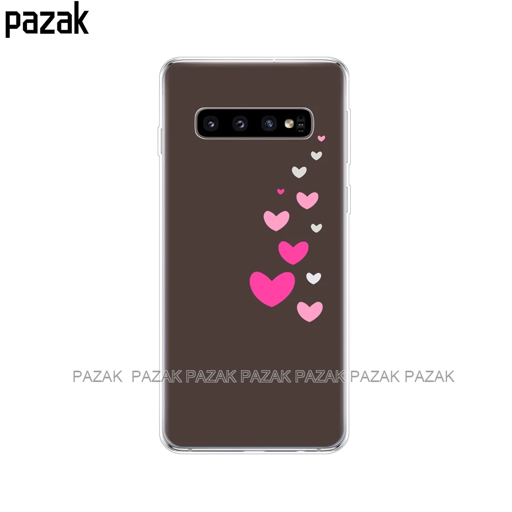61379 Чехол для samsung Galaxy S10 S10Plus, силиконовый чехол из ТПУ для телефона S10 E, чехол для samsung S10 Plus G975F S 10 SM-G973F, чехол-бампер - Цвет: 61379