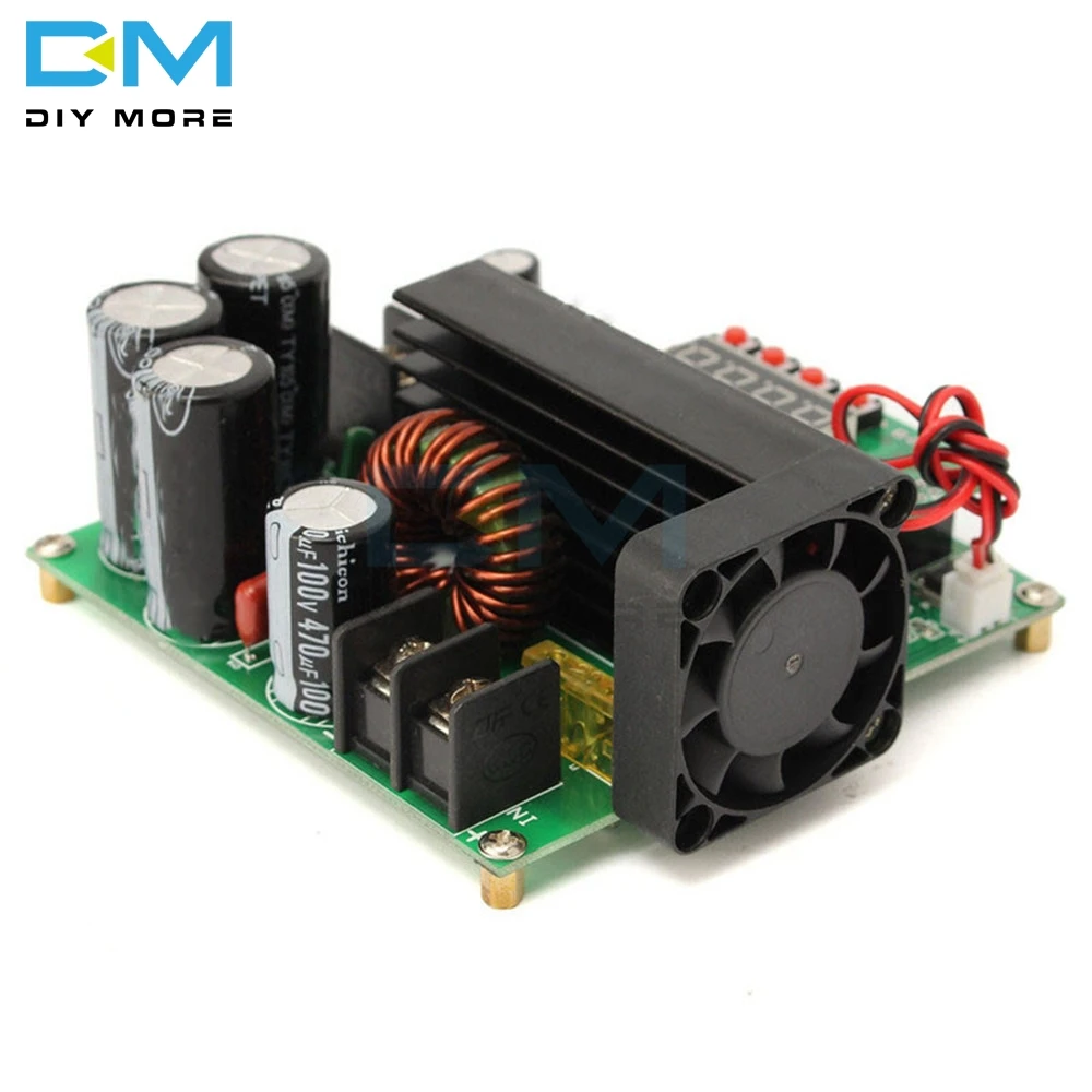 DC-DC BST900 900 Вт 0-15A 8-60 В до 10-120 в повышающий преобразователь модуль питания CC/CV светодиодный драйвер повышающие модули
