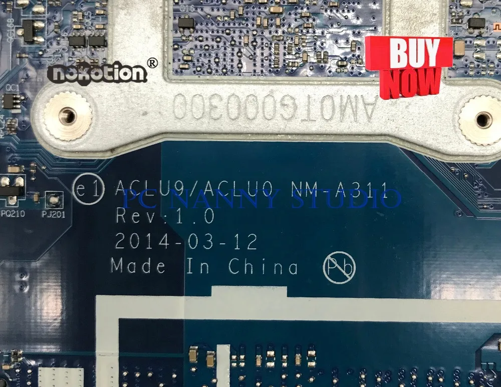 Материнская плата для ноутбука Lenovo G50 ACLU9 / ACLU0 30 N3530 5B20G05147 DDR3