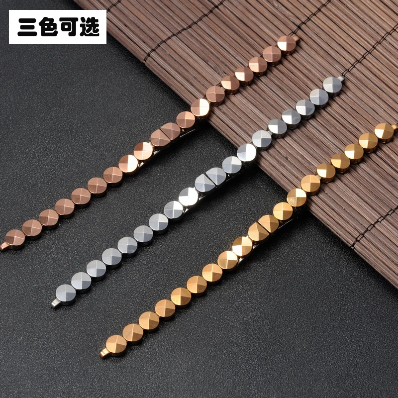 carty tungsten steel strap band convex female 8mm 2.5 mm wide hand chain | Наручные часы