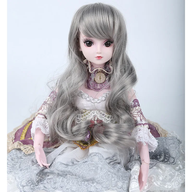 Аксессуары для кукол Cateleya BJD SD длинные волнистые волосы самостоятельного