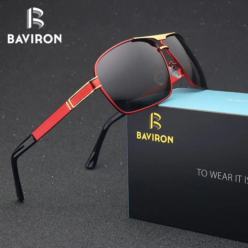 Солнцезащитные очки Мужские квадратные поляризационные с синей пленкой |