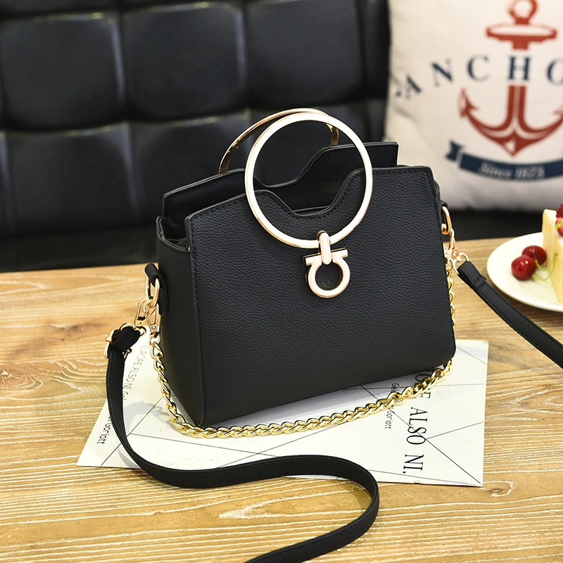 2017 повседневные цепи с металлической ручкой маленькая распродажа сумочек laides