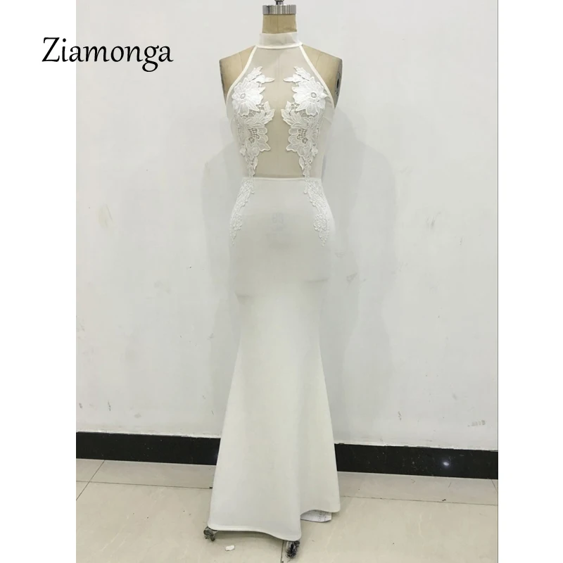 Женское вечернее платье с открытыми плечами повседневное длинное Кружевное