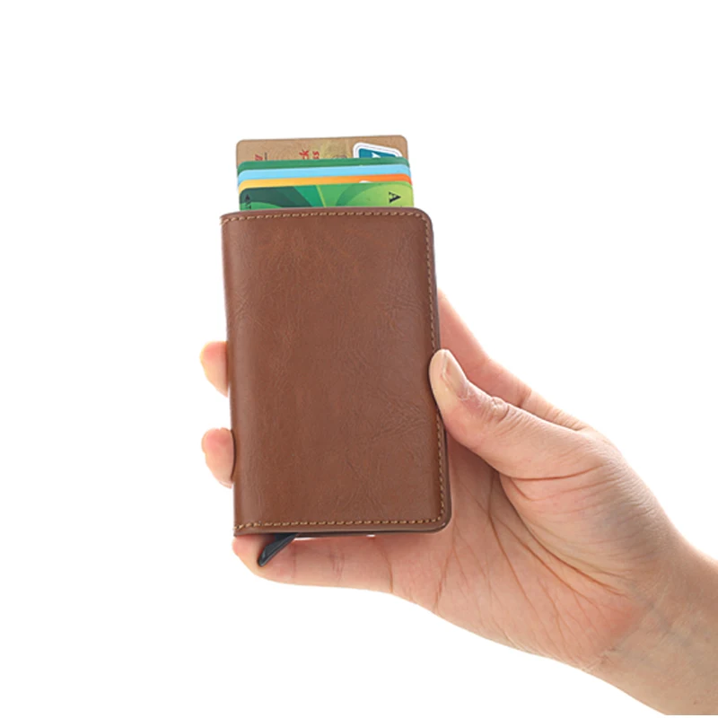 Держатель для карт Weduoduo Rfid мужские кошельки сумка денег Мужской винтажный