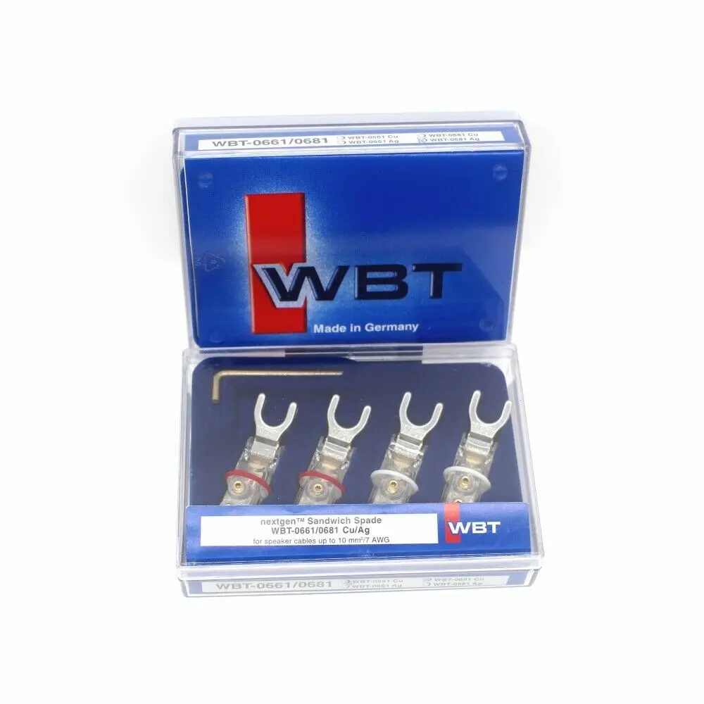 WBT- 0681Cu Topline Nextgen сэндвич-Лопатка соединитель колонки из чистой меди 4 шт. для