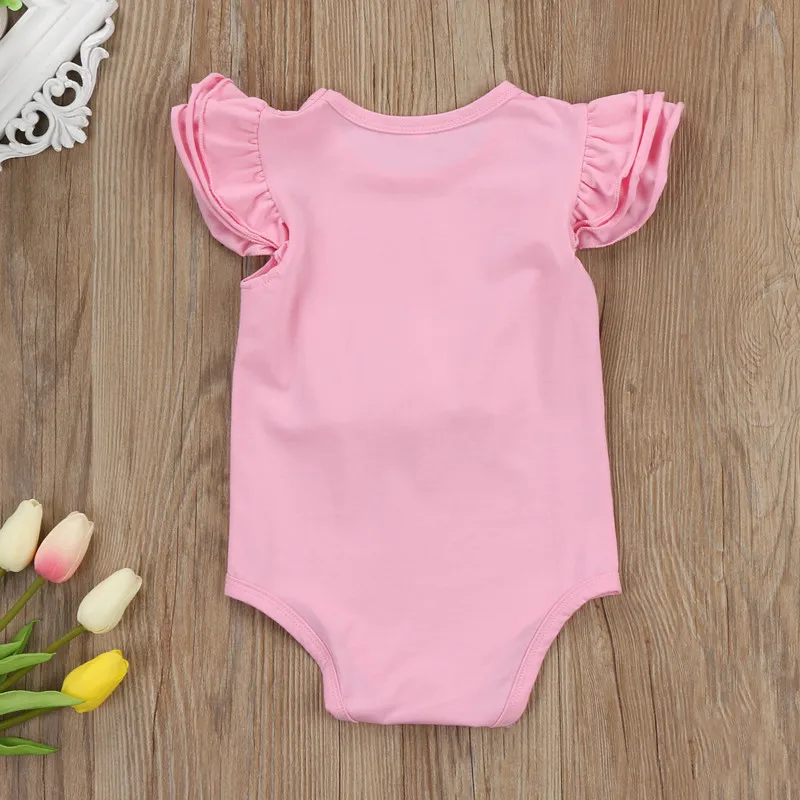 

Pudcoco Summer Short Sleeve Girls Bodysuit Cute Cartoon Horse Baby Girl Bodysuits Printed Newborn Girls Bodysuit Jumpsuits 0-18M