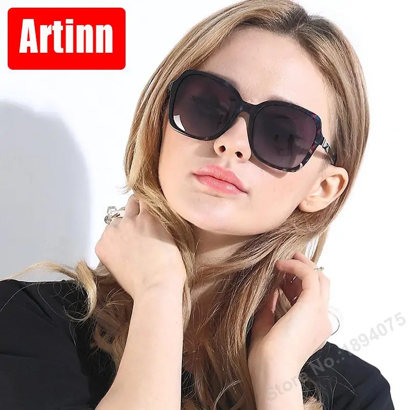 

new fashion polarized sunglasses UV400-resistant female models sunglasses fashion large frame sunglasses M8503