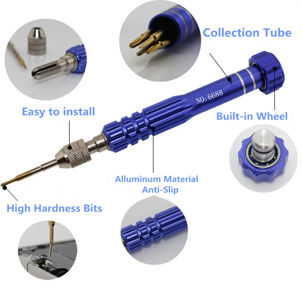 Набор инструментов 5 в 1 для ремонта iPhone 4 6 6s Samsung Galaxy|screwdriver slotted|tools shoptool hardware |
