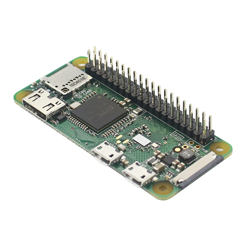 Новый Raspberry Pi Zero W 512M ОЗУ 1 ГГц процессор Wi Fi и Bluetooth предварительно сваренный 40