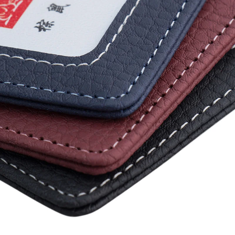 2018 футляры для идентификационных карт и сертификатов из искусственной кожи