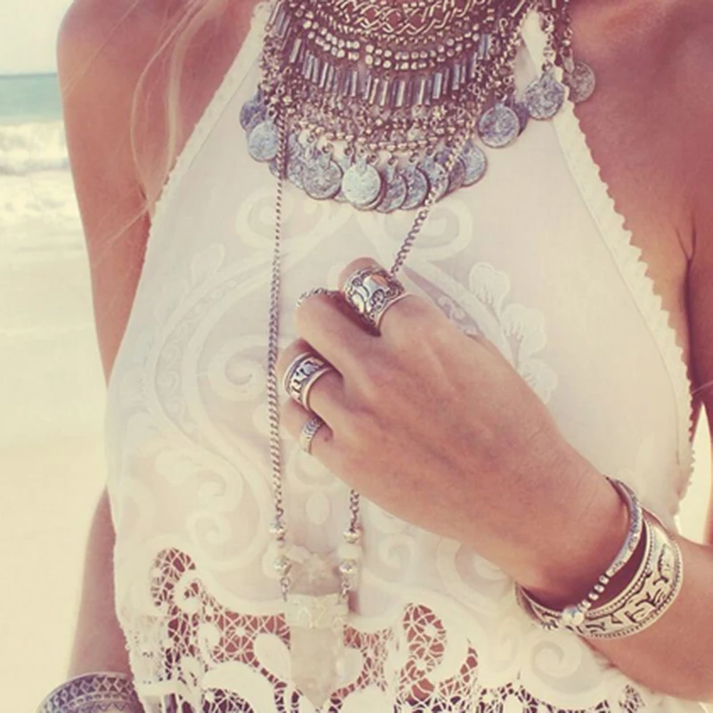 Sindlan кольцо мода богемный шт./компл./комплект Свадебные украшения Винтаж Резьба