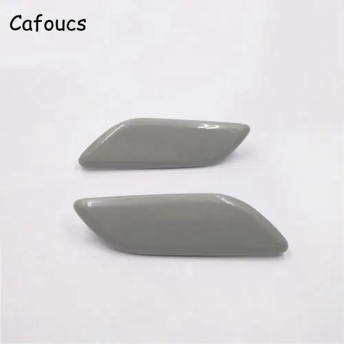 RH and LH Cafoucs для Mazda 6 Atenza 2013- крышка сопла омывателя фары автомобиля Форсунка инжектора воды крышка GHR4-517G1 GHR4-518H1 - Цвет: RH and LH