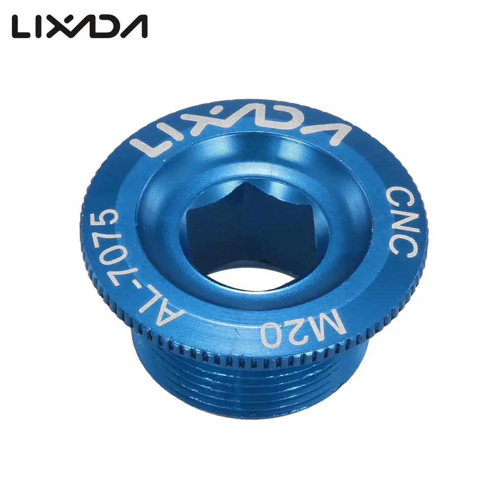 Lixada 1 шт. M18/M20 велосипедный рычаг коленчатого вала крепежный болт для горного