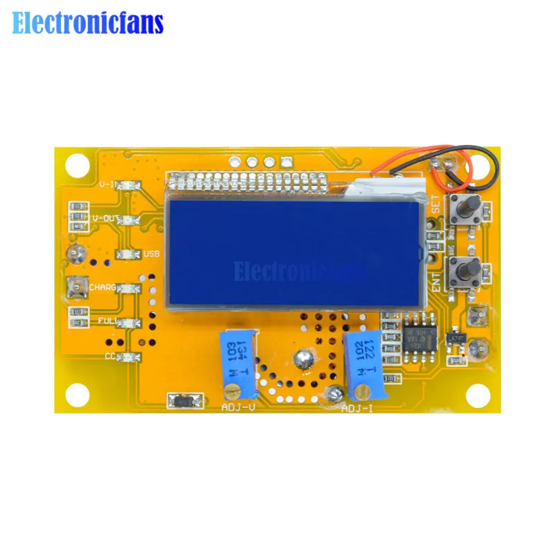 DC 1 25 32V 5A Max 75W USB LCD Digital Регулируемый понижающий модуль питания с драйвером