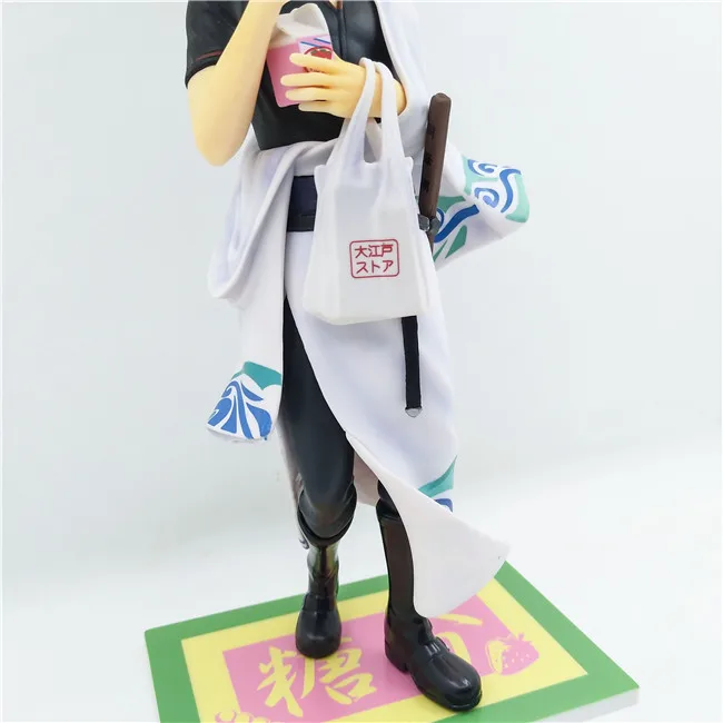23 см фигурка японского аниме Sakata Gintoki GINTAMA экшн-фигурка Коллекционная модель