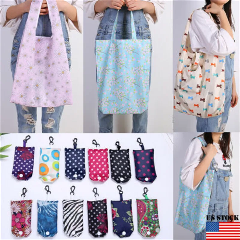 2019 Милая Вместительная женская складная сумка из переработанного материала