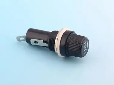 

R3-13 6*30mm 10A 250V Black Fuse Holder x 10pcs Free shipping