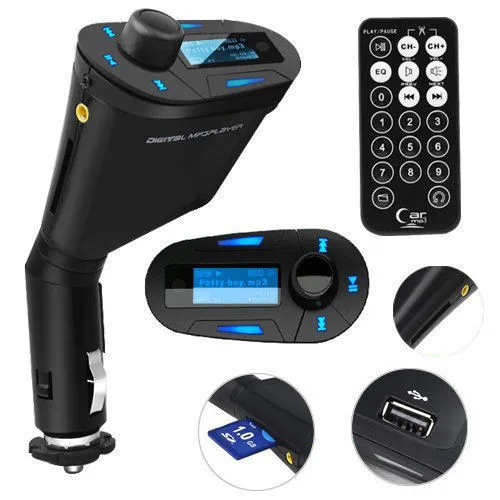 Автомобильный MP3 плеер USB SD MMC цифровой пульт дистанционного управления музыка