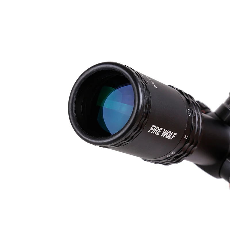 Охотничьи оптические прицелы 1 4X24E компактные для винтовки с подсветкой сетка