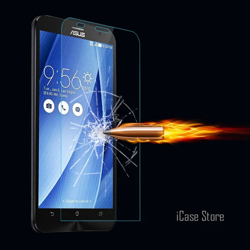 0.26 мм 9 H Экран протектор Закаленное Стекло Плёнки для Asus Zenfone 2 ze551ml ZE550KL лазерной c
