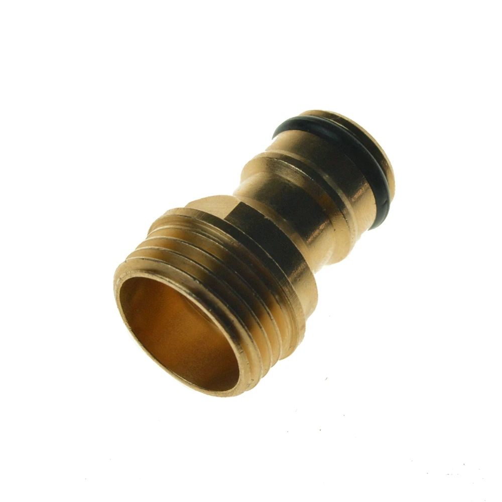 Латунный кран для шланга соединитель садовая водопроводная труба быстрый