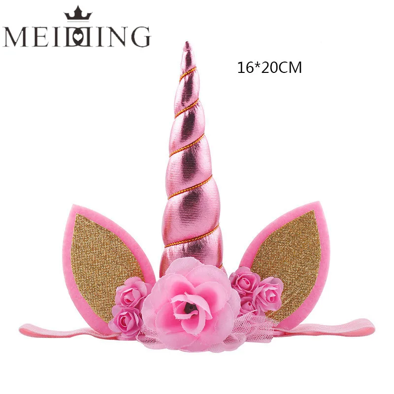 MEIDDING розовый Стиль Единорог фестиваль вечерние украшения крещение Baby Shower