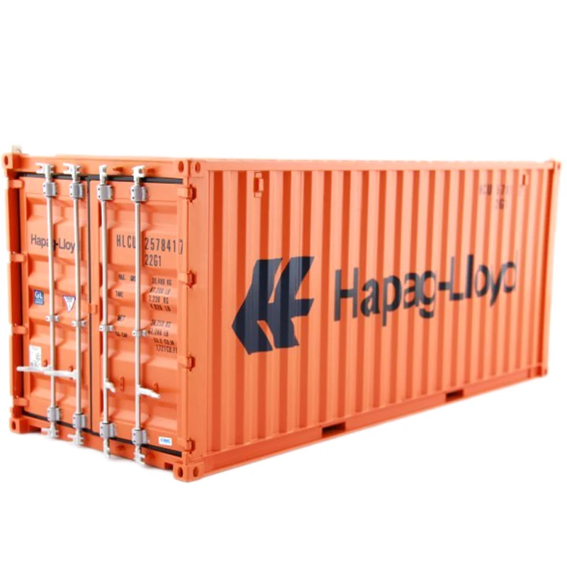 Коллекционная игрушка модель подарок 1:20 Масштаб Hapag-Lloyd 20 GP грузовик, контейнер модель для бизнес подарок, украшения