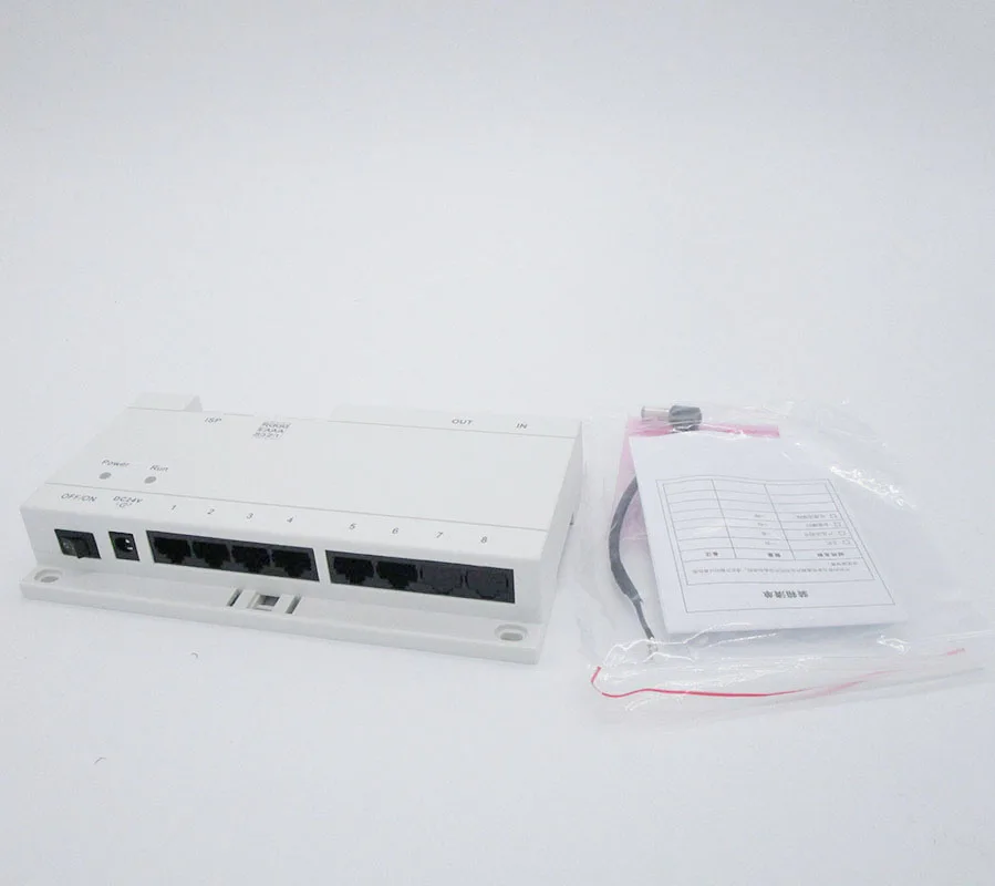 Переключатель видеодомофона включает DC24V адаптер питания для ip-системы VTNS1060A для vto2000a