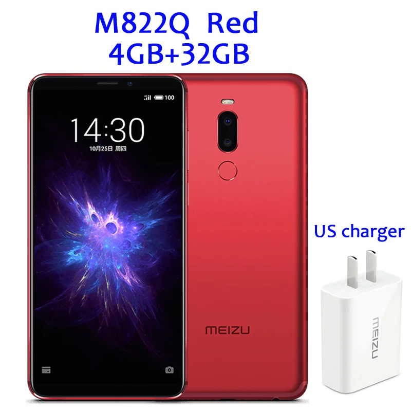 4GB 32GB Red Новинка,, Meizu Note 8, 4G, LTE, 4 Гб, 32 ГБ, мобильный телефон Snapdragon 632, четыре ядра, 6,0 дюймов, 2160x1080 P, полный экран, двойная камера - Цвет: 4GB 32GB Red
