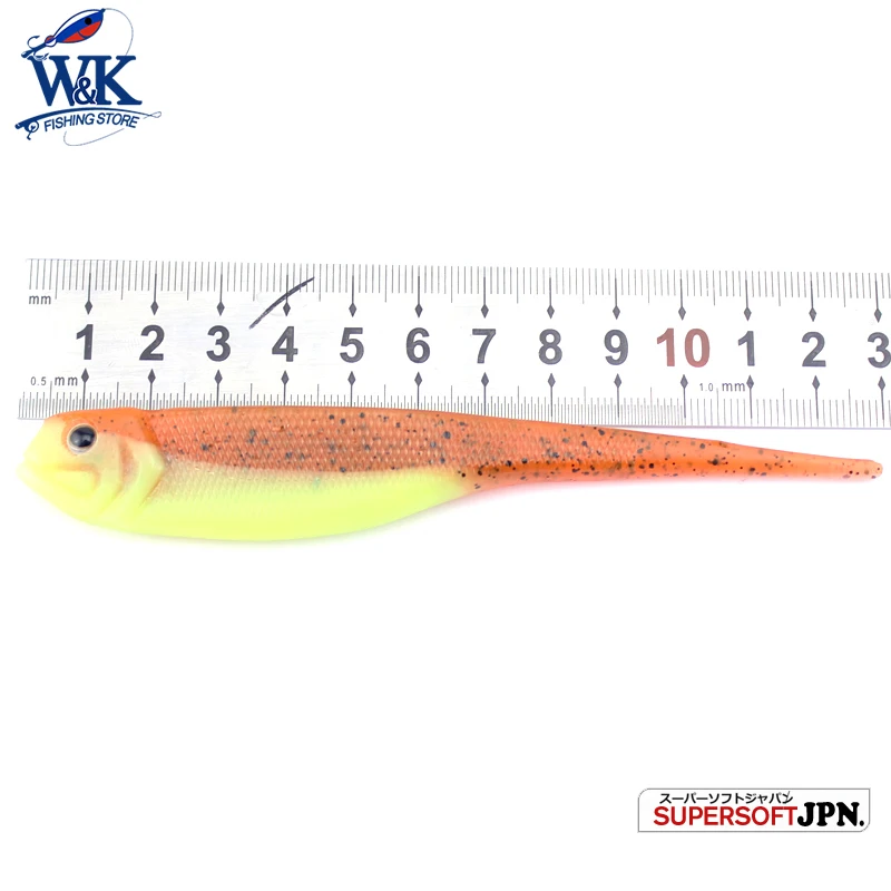 5 1 &quotPin Tail Baitfish приманки в стиле дартинга Мягкая приманка 13 см Pescar кормушка для