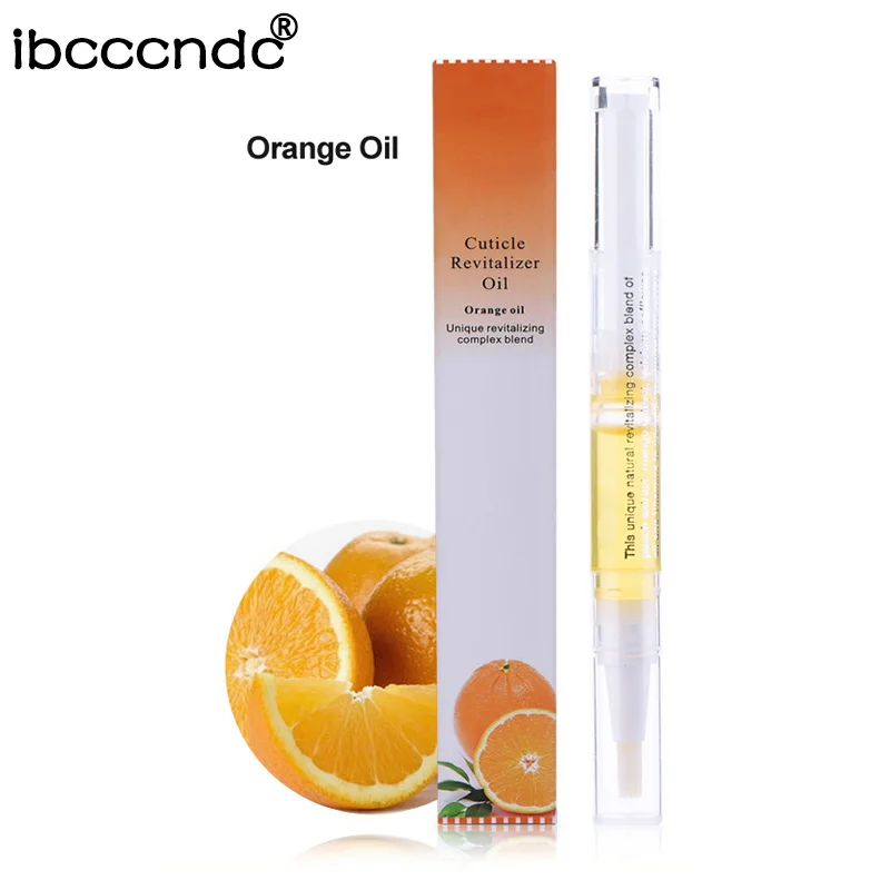 Orange Фруктовый аромат, восстанавливающее Масло для кутикулы, фруктовый дизайн ногтей, лечение, маникюр, смягчающая ручка, инструмент для кутикулы, питательное масло, защита кожи - Цвет: Orange