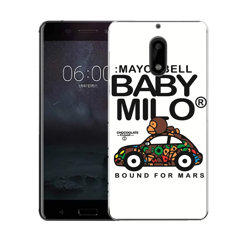 QMSWEI Soft TPU Phone Case For nokia3 nokia5 nokia6 nokia8 N540 N535 Clear Superman Deer Lip Silicone Print Cover Free Shipping |