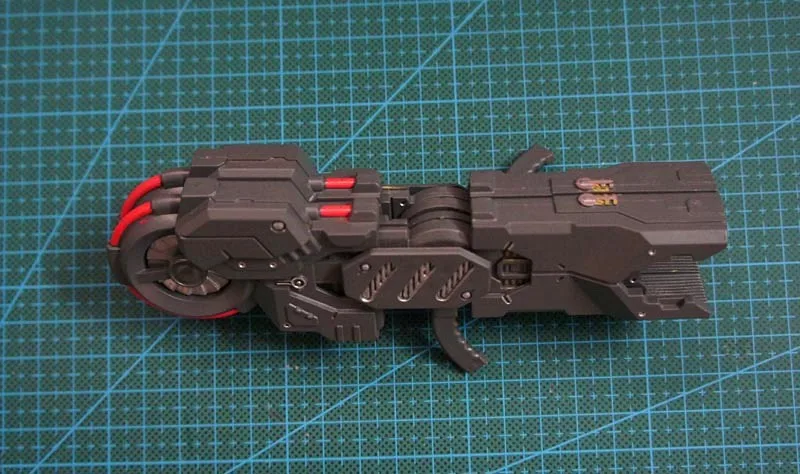 poitron Blaster пистолет для 1/100 мг MBF-P02/P03 Gundam с пути красный/синий Рамка