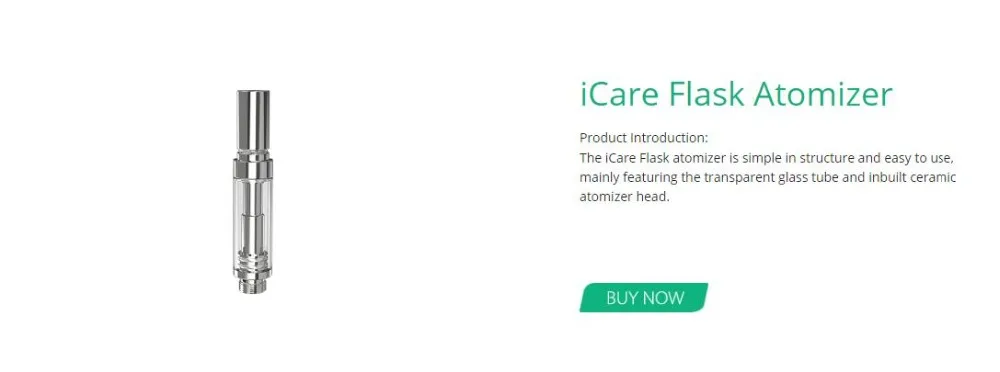 Eleaf iCare фляга атомайзер 1 мл электронная сигарета бак Встроенный керамический