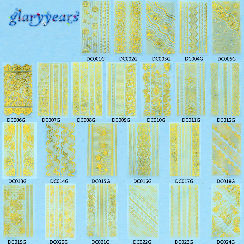 1 шт. новый роскошный инструмент для женского маникюра 3d наклейка с изображением