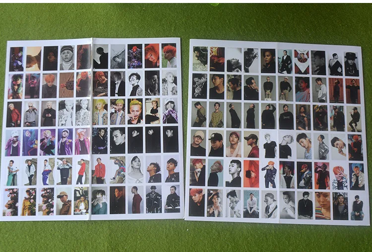 Kpop Big Bang G-Dragon GD Kwon Ji-yong Fanart открытка почтовые карты наклейка Artbook подарок реквизит