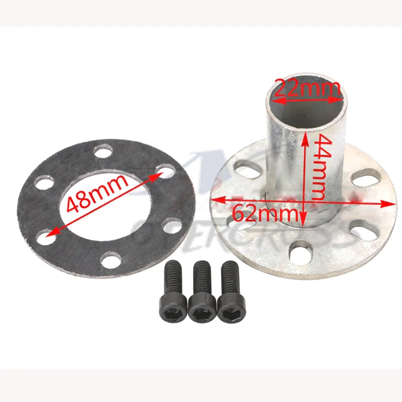 Универсальный металлический 20 мм гоночный мотоцикл выхлопной глушитель трубы