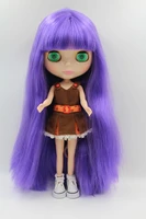 free shipping big discount rbl 297diy nude blyth doll birthday gift for girl 4colour big eyes dolls with beautiful hair cute toy