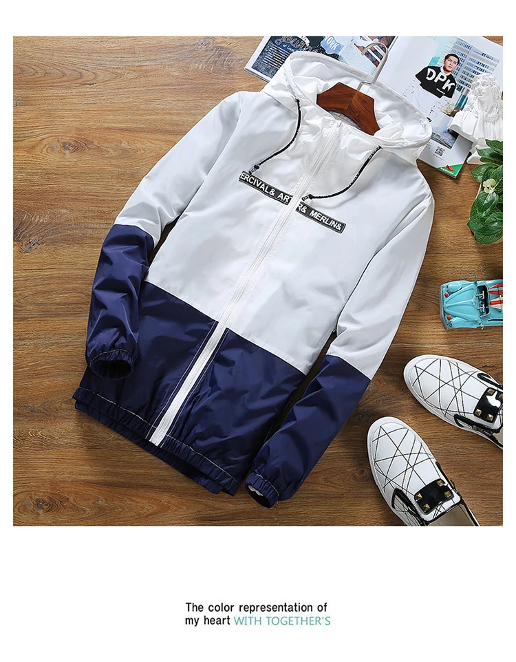 TANG мужская куртка Veste Homme мужская летняя Солнцезащитная куртка с капюшоном ветровка Модная брендовая одежда для женщин