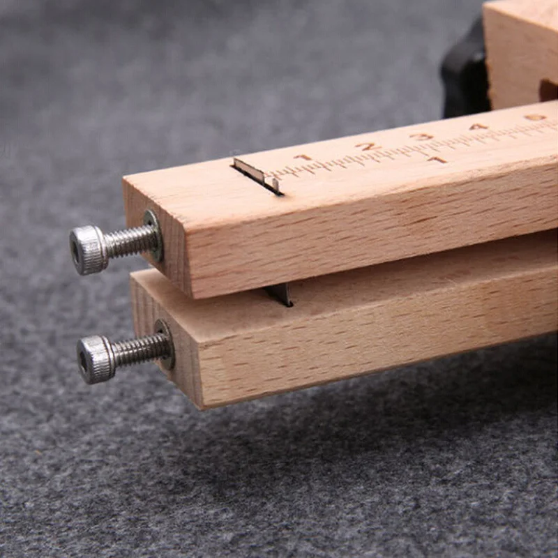 Регулируемый DIY кожаный ремешок резак кожевенное ремесло полосы ремень с 5 острыми лезвиями кожа ручной резки деревянные полосы резак