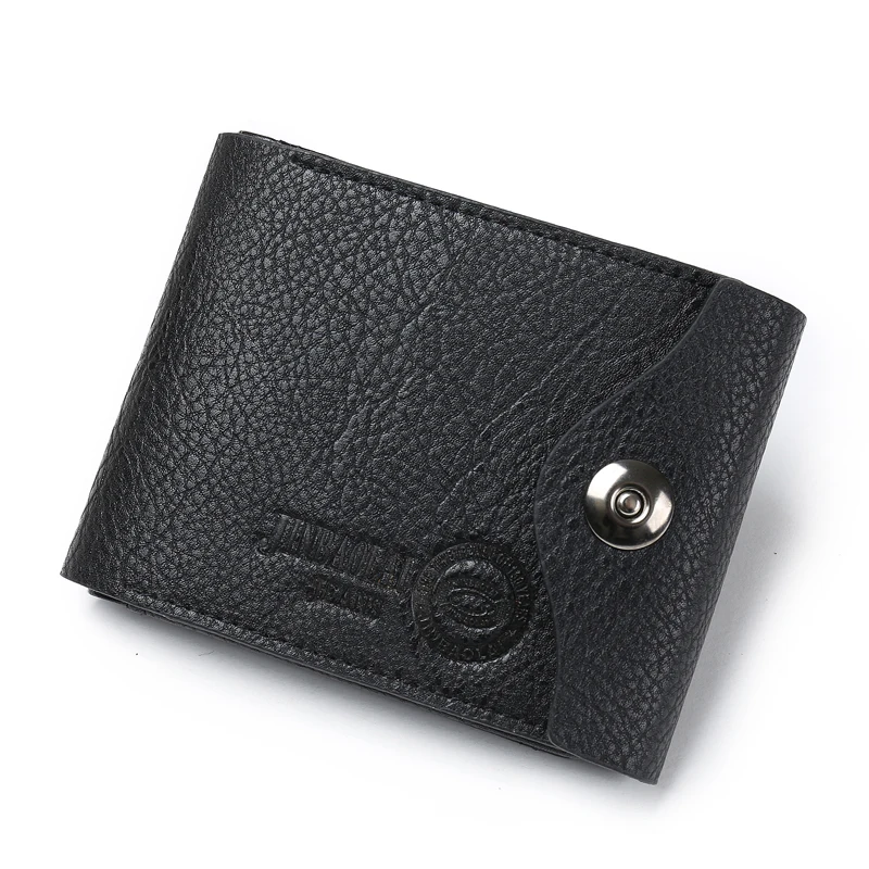 Короткий маленький мужской бумажник кошелек Cuzdan Vallet сумка для денег держатель