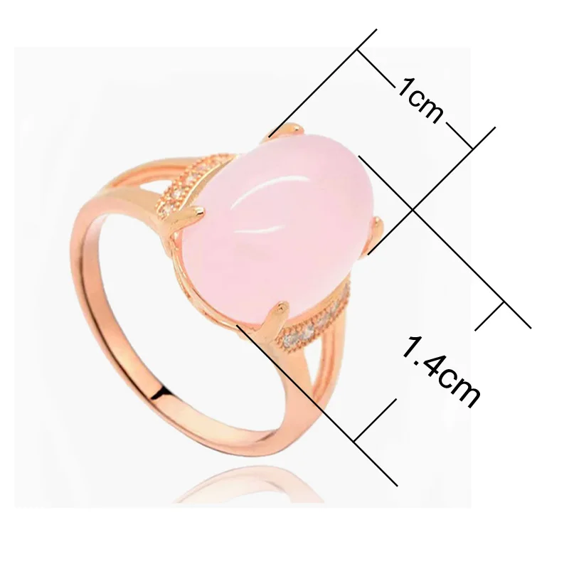 MOONROCY бесплатная доставка модные ювелирные изделия оптовая продажа розовое