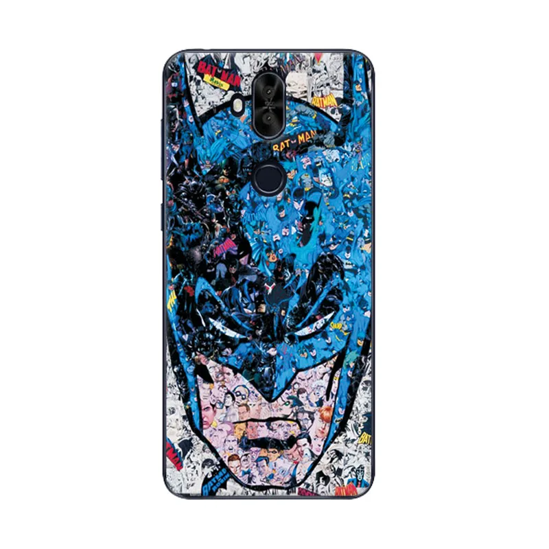 Charming Marvel Hero Captain America Phone Case For Asus ZC600KL Spiderman Iron Man Soft TPU Zenfone 5 Lite |