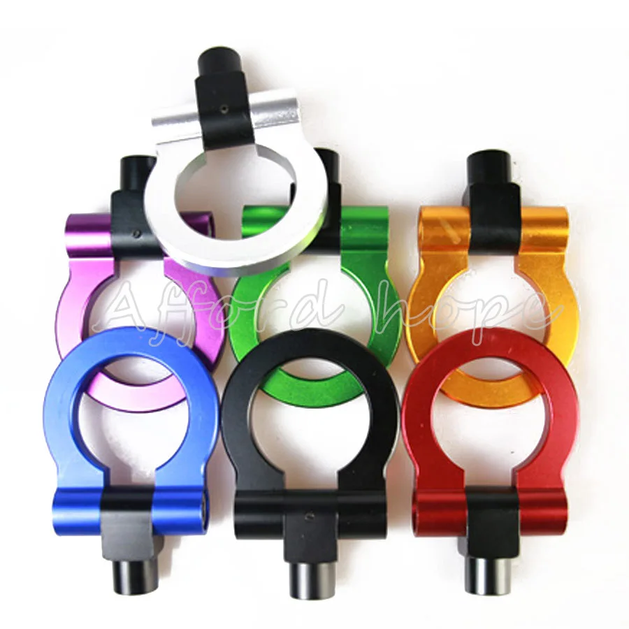 Универсальный 6 цветов Алюминиевый Автомобильный авто гоночный прицеп кольцо буксировочный крюк глаз буксировочный автомобиль винт передний для евро автомобиля Opel VW Citroen