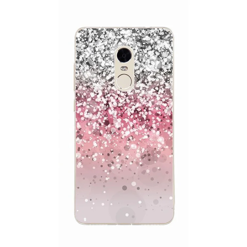 Silicon Case For Xiaomi Redmi Note 4X Floral Soft Cover 4 4A Cases Pro Coque |