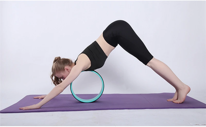 Круг для йоги, колесо для йоги, ABS, волшебное кольцо для пилатеса, для женщин, для тренажерного зала, тренировки тела, для спины, инструмент для тренировки дома, для похудения, фитнес-оборудование
